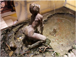 Fountain, Museum of Erotic Art, Paris. Digital photo by Eric Francis.