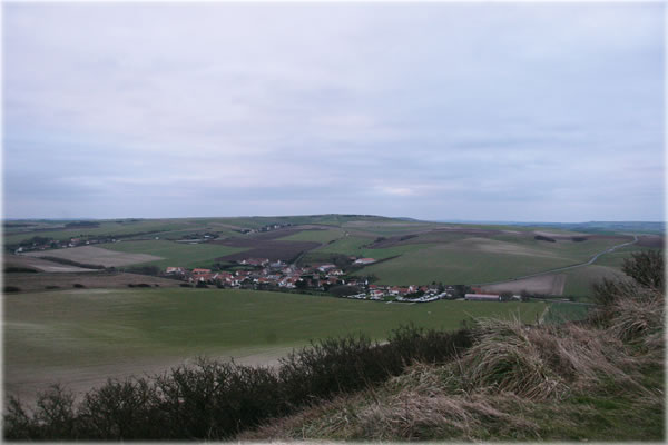 Earth and sky, Calais, France. Photo by Eric Francis.