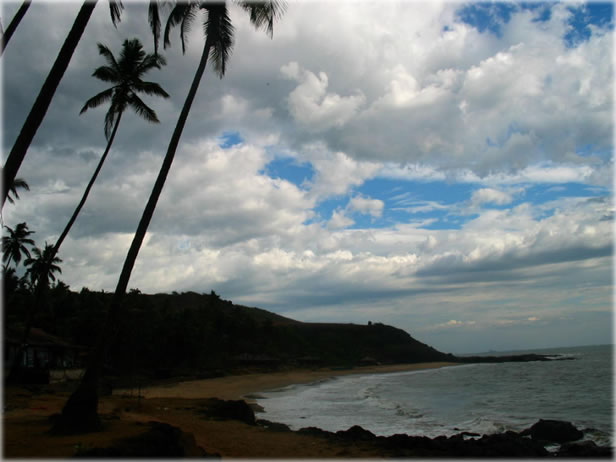 Anjuna Beach, Goa. Photo by Priya Kale.