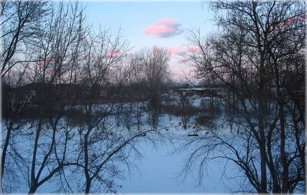 Rondout Creek, Kingston, New York. Photo by Priya Kale.